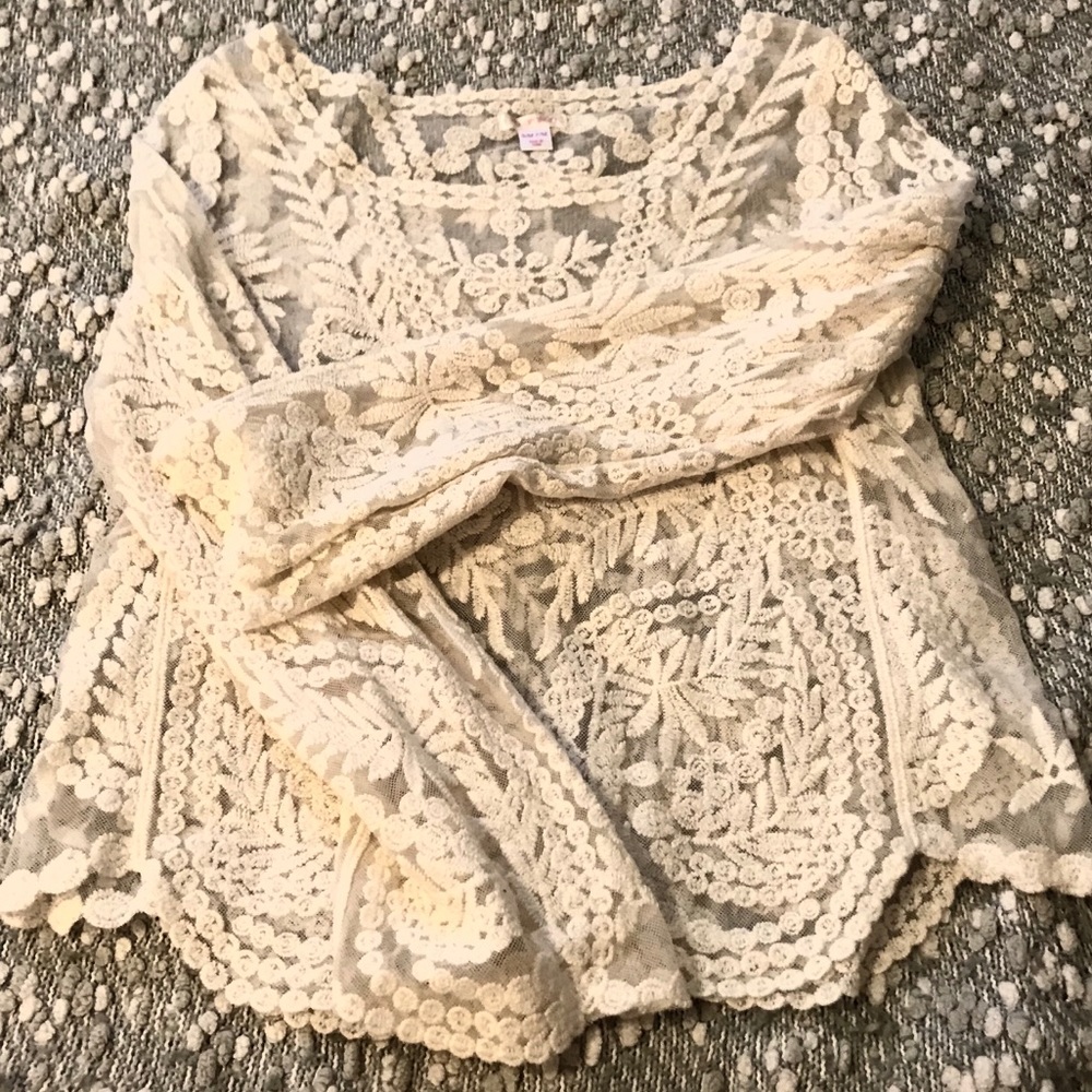 White Embroidered Shirt